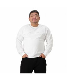 MAC HOUSE(men)/[大きいサイズ] MOSSIMO モッシモ レイヤードフォトロングスリーブTシャツ キングサイズ 2173－1802BKG/504483332