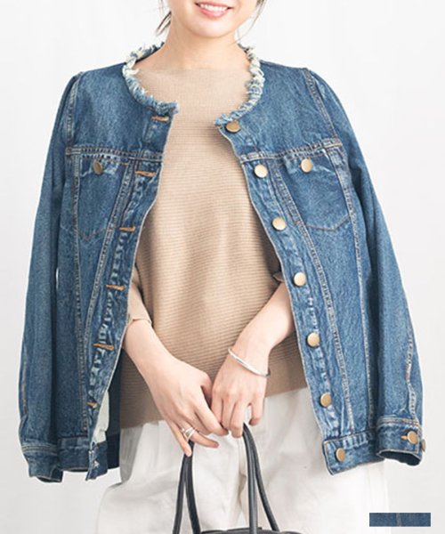 22版 No Collar Big Denim G Jean ノーカラービッグデニムgジャン アルゴトウキョウ Argo Tokyo Magaseek
