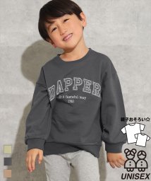 ANAP KIDS(アナップキッズ)/ミニ裏毛ロゴ刺繍トレーナー/ネイビー