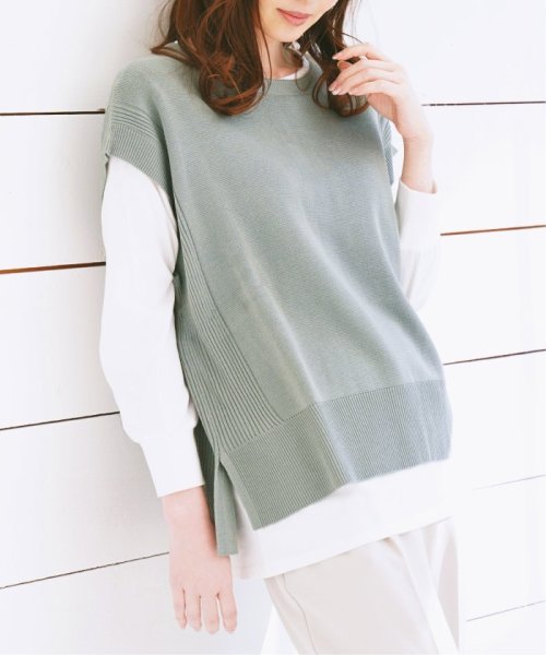 雑誌 Inred 宝島社 4 月号掲載 親子リンク ニットベストアンサンブル22ss イッカ Ikka Magaseek 雑誌 Inred 宝島社 4 月号掲載 親子リンク ニットベストアンサンブル22ss イッカ Ikka Magaseek
