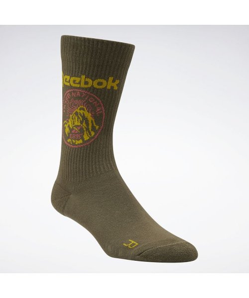 Reebok(Reebok)/CL Outdoor Sock/グリーン