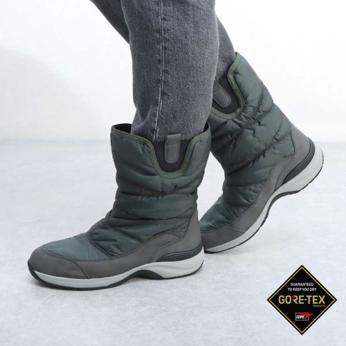 MADRAS(マドラス)/【GORE－TEX】マドラスウォーク madras Walk パンツ、ジーンズスタイルに合う  ナイロン カジュアルブーツ MWL1016/カーキ