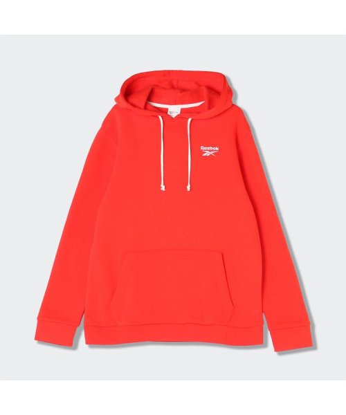 Reebok(リーボック)/トレーニング エッセンシャルズ フリース フーディー / Training Essentials Fleece Hoodie/レッド