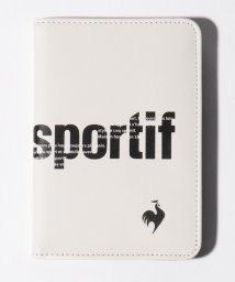 le coq sportif GOLF (ルコックスポルティフ（ゴルフ）)/ロゴデザインスコアカードケース/ホワイト