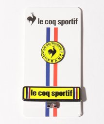 le coq sportif GOLF (ルコックスポルティフ（ゴルフ）)/ベーシックデザインクリップマーカー/ライトイエロー