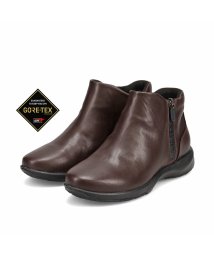 MADRAS(マドラス)/【GORE－TEX】マドラスウォーク madras Walk　外ファスナーデザインがポイント　ゴアテックスカジュアルブーツ　MWL2223/ダークブラウン