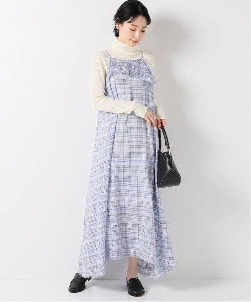 高級素材使用ブランド Akane Utsunomiya アカネウツノミヤ チェックキャミワンピース ワンピース ドレス Www Gl Industry It