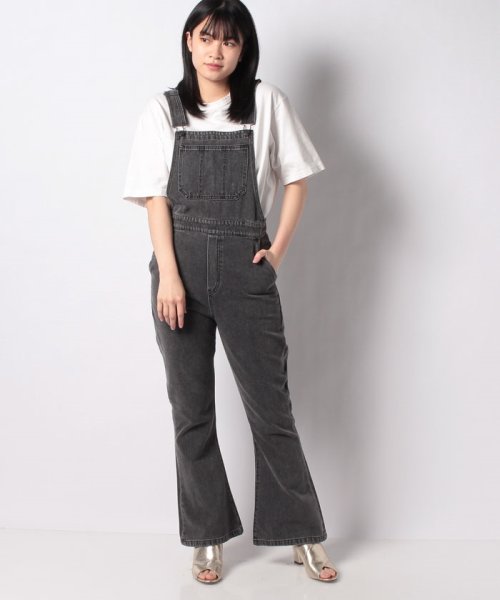 LEVI’S OUTLET(リーバイスアウトレット)/XKARLA WIDE LEG OVERALL X KARLA WASHED B/ブラック