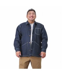 MAC HOUSE(men)(マックハウス（メンズ）)/[大きいサイズ] Dickies ディッキーズ ステッチカバーオール キングサイズ 2178－0150KG/ワンウォッシュ