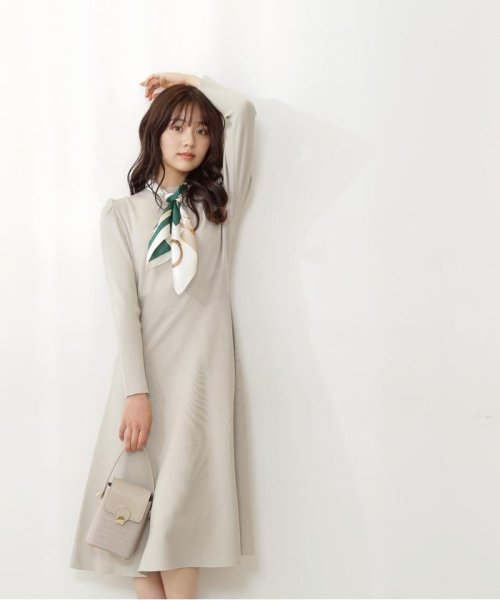 クラシカルニットバックデザインワンピース プロポーション ボディドレッシング Proportion Body Dressing Magaseek