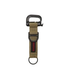 BRIEFING(ブリーフィング)/【日本正規品】ブリーフィング キーホルダー BRIEFING MADE IN USA KEY HOLDER キーリング 鍵 キーチャーム BRA213A19/ベージュ