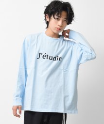 RAT EFFECT/jetudieプリント袖リブロングTシャツ/504494093