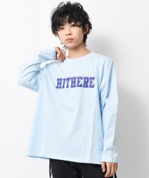 RAT EFFECT/HITHEREロゴプリントロングTシャツ/504494097