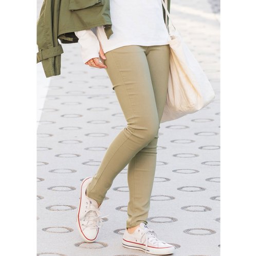 伸びる ウルトラストレッチ9分丈スキニーパンツ コカ Coca Magaseek