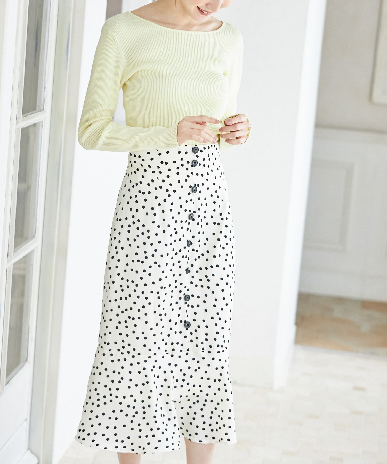 ワンピース トッコクローゼット ドット柄チュールワンピース Aejim M ドット Www Pediatrichealthcarenw Com