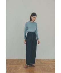 CLANE(クラネ)/BASIC COMPACT KNIT TOPS/BLUE