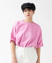 Rouge vif la cle(ルージュヴィフラクレ)/【TICCA】別注ロゴTシャツ/ピンク