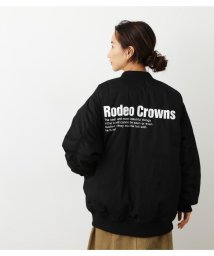 RODEO CROWNS WIDE BOWL(ロデオクラウンズワイドボウル)/スプリングビッグブルゾン/BLK