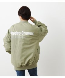 RODEO CROWNS WIDE BOWL(ロデオクラウンズワイドボウル)/スプリングビッグブルゾン/L/KHA1