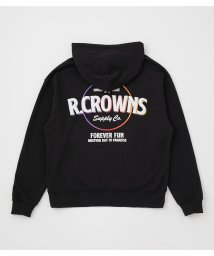 RODEO CROWNS WIDE BOWL(ロデオクラウンズワイドボウル)/メンズFOAMサークルパーカー/BLK