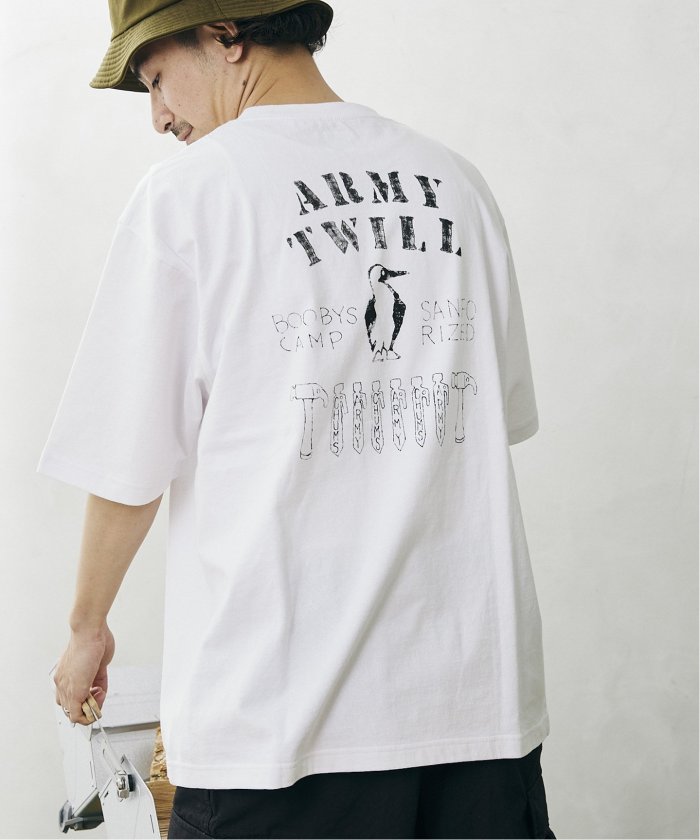 CHUMS × ARMY TWILL】バックプリントTシャツ(504497913) | ジャーナル