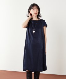 BEAMS HEART(ビームスハート)/★b/アシメタックワンピース/D.NAVY