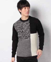 BEAMS HEART(ビームスハート)/SK.SQ COMBI CREW/BLACK