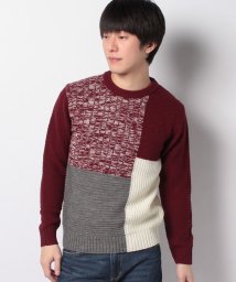 BEAMS HEART(ビームスハート)/SK.SQ COMBI CREW/BURGUNDY