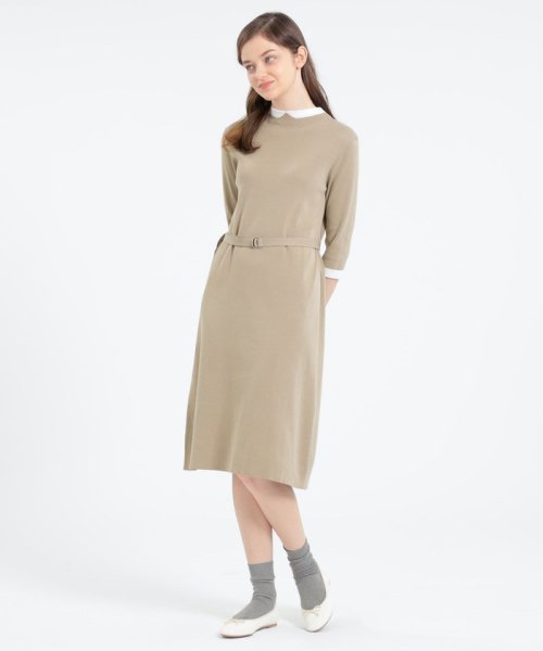 Cleric Collar Knit ワンピース マッキントッシュ フィロソフィー Mackintosh Philosophy Magaseek