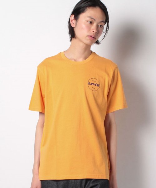 LEVI’S OUTLET(リーバイスアウトレット)/SS RELAXED FIT TEE SSNL MV LOGO KUMQUAT/イエロー