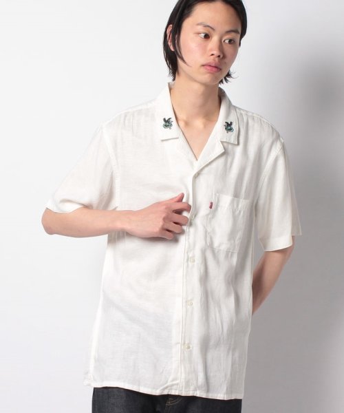 LEVI’S OUTLET(リーバイスアウトレット)/CUBANO SHIRT MARSHMALLOW WITH EMBROIDERY/ナチュラル