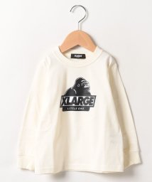 XLARGE KIDS(エクストララージ　キッズ)/スランテッドOGゴリラ長袖Tシャツ/オフホワイト