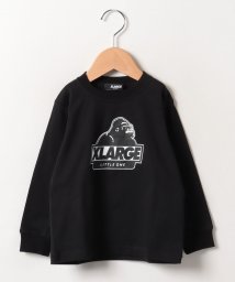 XLARGE KIDS(エクストララージ　キッズ)/スランテッドOGゴリラ長袖Tシャツ/ブラック