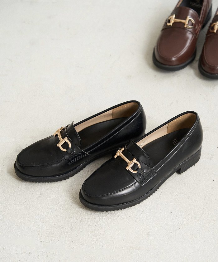 ローファー レディース Hawkins ホーキンス レザー Hw Black 新作入荷 ローファー レディース Hawkins ホーキンス レザー Hw Black 新作入荷