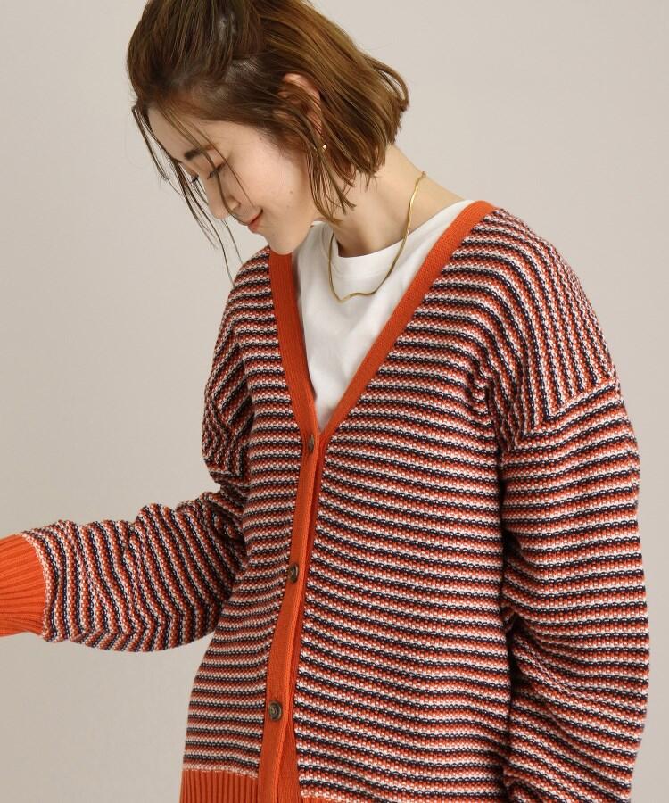 セール マルチボーダーミドル丈カーディガン ザ ショップ ティーケー The Shop Tk Magaseek