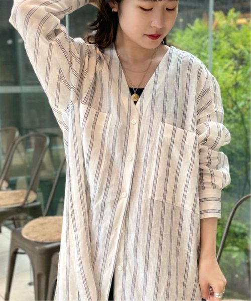 予約 60リネンvネックワンピース ジャーナルスタンダード レサージュ Journal Standard L Essage Magaseek