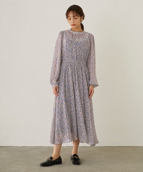 インナー付き シフォンワンピース １７９ ｗｇ ニコルクラブ １７９ ｗｇ Magaseek