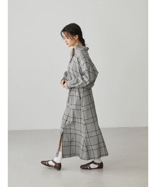 セール ドロップショルダーチェックシャツワンピース アメリカンホリック American Holic Magaseek セール ドロップショルダーチェックシャツワンピース アメリカンホリック American Holic Magaseek