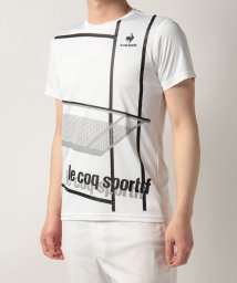 le coq sportif (ルコックスポルティフ)/【テニス】プラクティスシャツ / MOKU PLACTICE SHIRT【アウトレット】/ホワイト
