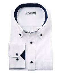 FLiC/ワイシャツ メンズ ビジネスシャツ Yシャツ yシャツ カッターシャツ ドレスシャツ シャツ フォーマル ビジネス ノーマル スリム スマート 大きいサイズ 形/504505965