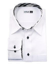FLiC/ワイシャツ メンズ ビジネスシャツ Yシャツ yシャツ カッターシャツ ドレスシャツ シャツ フォーマル ビジネス ノーマル スリム スマート 大きいサイズ 形/504505971