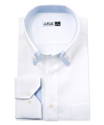FLiC/ワイシャツ メンズ ビジネスシャツ Yシャツ yシャツ カッターシャツ ドレスシャツ シャツ フォーマル ビジネス ノーマル スリム スマート 大きいサイズ 形/504505976