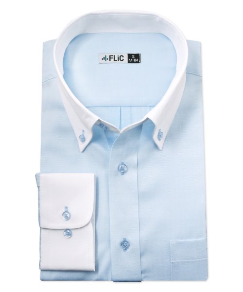 FLiC(フリック)/ワイシャツ メンズ ビジネスシャツ Yシャツ yシャツ カッターシャツ ドレスシャツ シャツ フォーマル ビジネス ノーマル スリム スマート 大きいサイズ 形/その他