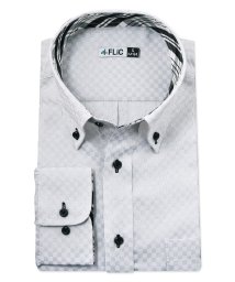 FLiC/ワイシャツ メンズ ビジネスシャツ Yシャツ yシャツ カッターシャツ ドレスシャツ シャツ フォーマル ビジネス ノーマル スリム スマート 大きいサイズ 形/504505983