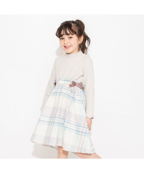 ペア チェック柄ドッキングワンピース ブランシェス Branshes Magaseek ペア チェック柄ドッキングワンピース ブランシェス Branshes Magaseek