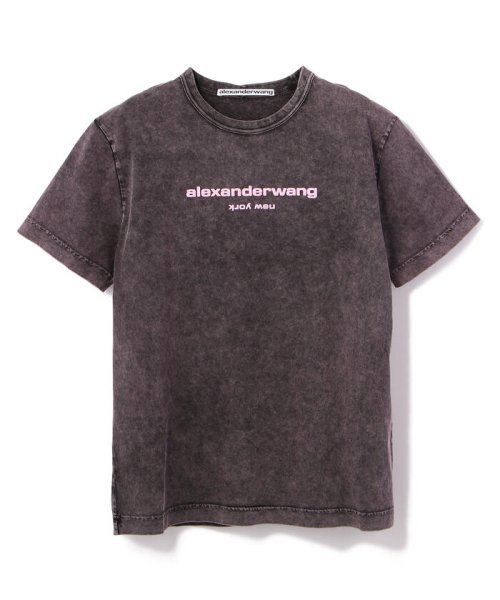 Alexander Wang/アレキサンダーワン/ACID WASHED CLASSIC SHORT SLEEVE 