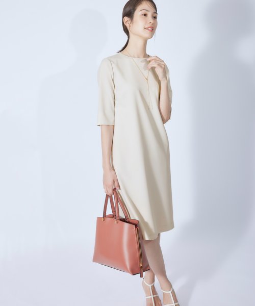 セレモニー対応 ダブルクロスストレートラインワンピース Sdgs ロペ Rope Magaseek