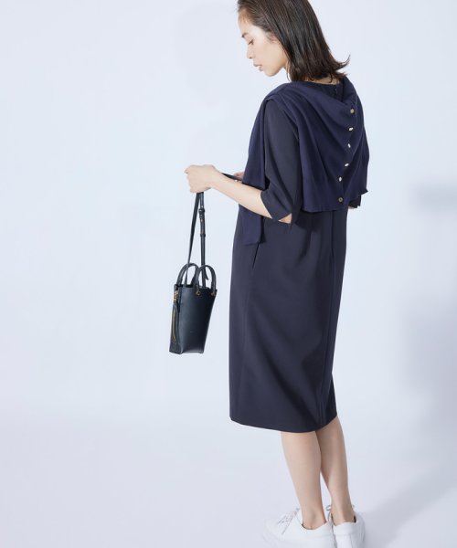 セレモニー対応 ダブルクロスストレートラインワンピース Sdgs ロペ Rope Magaseek セレモニー対応 ダブルクロスストレートラインワンピース Sdgs ロペ Rope Magaseek