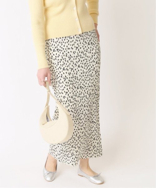 セール 追加 ストレッチフラワータイトスカート2 ユーバイ スピック スパン U By Spick Span Magaseek