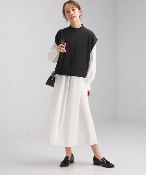 セール ニット ベスト シャツ ワンピース セット グリーンレーベルリラクシング Green Label Relaxing Magaseek